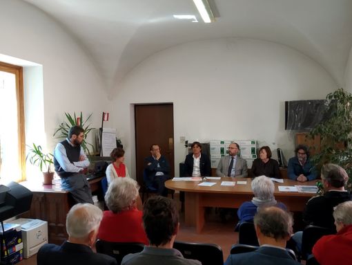 Un momento del convegno di questa mattina Un momento del convegno di questa mattina