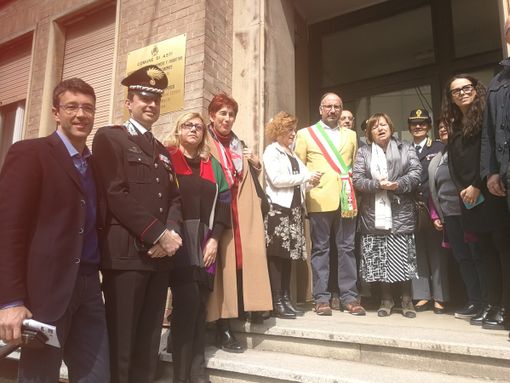 L'inaugurazione con tutte le autorità presenti