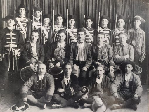 L'Assedio in una rappresentazione del 1924