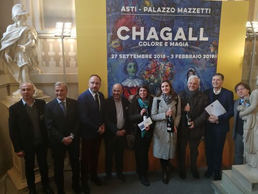 I premiati a Palazzo Mazzetti con le autorità