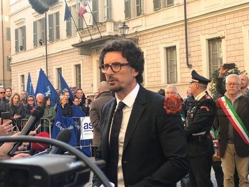 Toninelli sull'At-Cn: "Inizio lavori entro l'estate, manterremo progetto con un risparmio di 213 milioni di euro" (FOTO E VIDEO) Toninelli sull'At-Cn: "Inizio lavori entro l'estate, manterremo progetto con un risparmio di 213 milioni di euro" (FOTO E VIDEO)