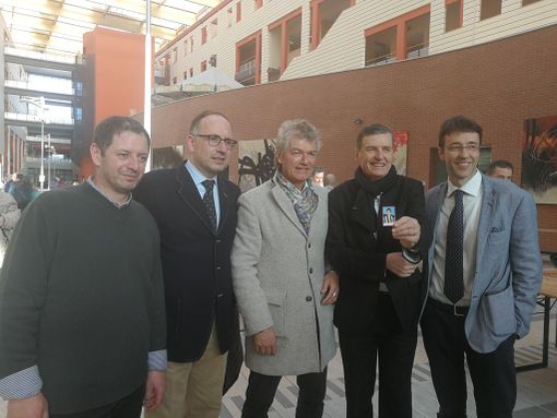 L'inaugurazione delle Giornate delle Figurine