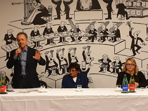 Angela Motta e Giorgio Ferrero incontrano le pro loco astigiane per parlare di buone pratiche nella ristorazione