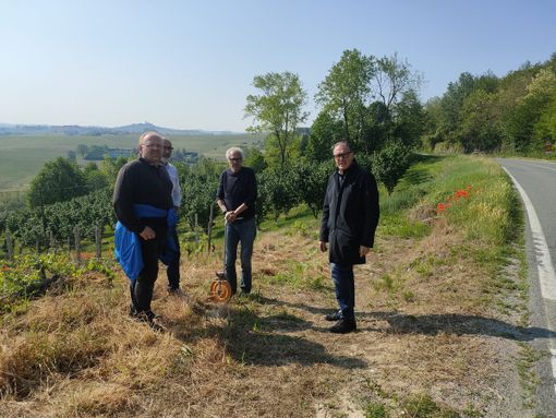 Iniziano i lavori per il consolidamento della strada provinciale  "Costigliole - Alba"