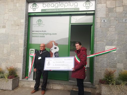 L'inaugurazione del negozio BeaglePlug