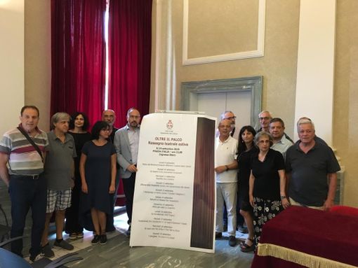 Un momento della conferenza stampa di presentazione della rassegna Un momento della conferenza stampa di presentazione della rassegna