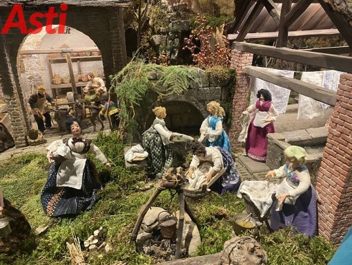 Una delle scene del Presepe di Anna Rosa Nicola (archivio) Una delle scene del Presepe di Anna Rosa Nicola (archivio)