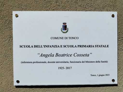 Tonco ha celebrato Angela Beatrice Cosseta: pioniera dell'infermieristica moderna Tonco ha celebrato Angela Beatrice Cosseta: pioniera dell'infermieristica moderna