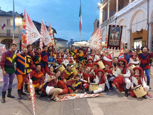 Musici e sbandieratori dell'Asta