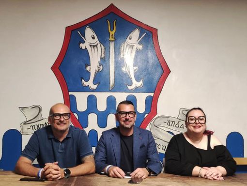 Da sinistra: Del Rovere, Rubba e Cobuccio