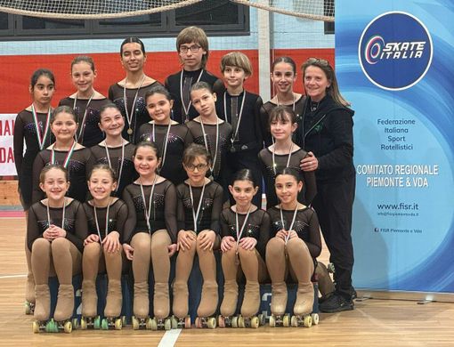 La New Asti Skating fa incetta di titoli agli interprovinciali di Settime
