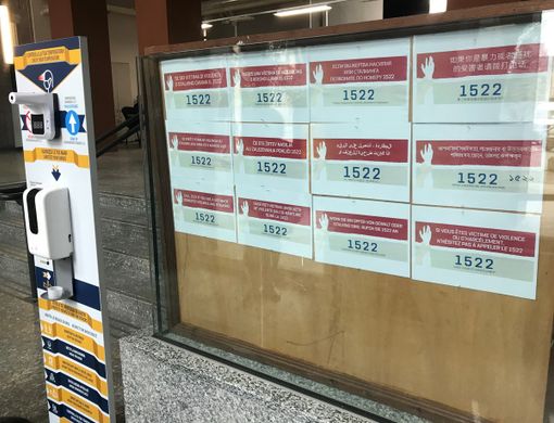 Cartelli numero unico antiviolenza