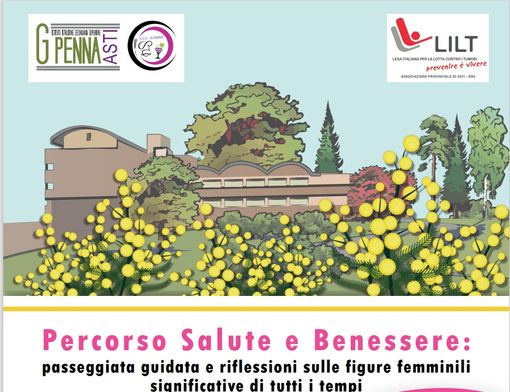 Istituto Penna e Lilt di Asti insieme, l'8 marzo, per un momento di benessere