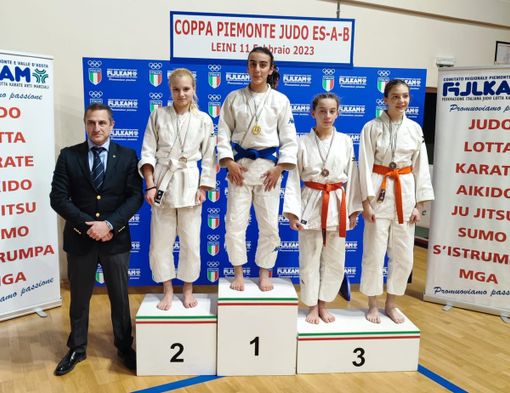 Primo posto nella categoria categoria -44Kg per Ginevra Aloise