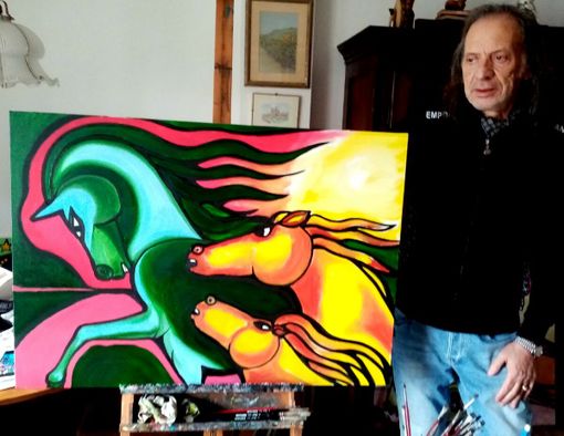 Erio Grosso con "Tramonto di fuoco" Erio Grosso con "Tramonto di fuoco"