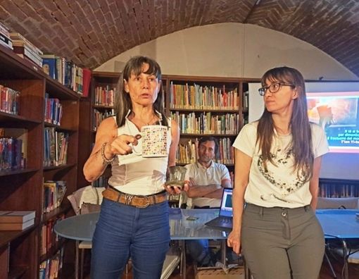 Francesca Busa, protagonista dell'incontro &quot;In Biblioteca all'ora del tè&quot;