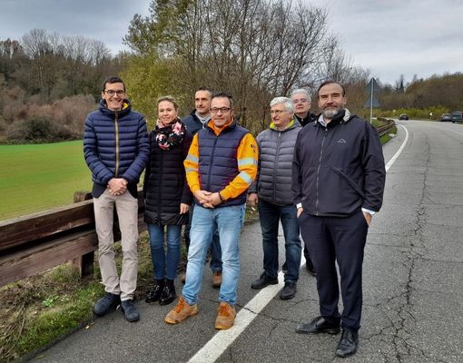 Sopralluogo a Buttigliera per la tutela della vegetazione lungo la circonvallazione