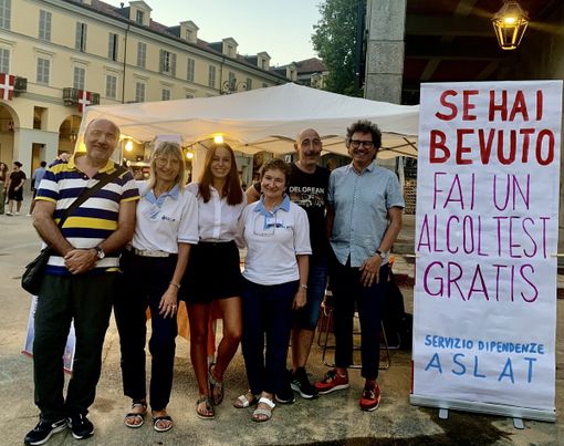 In foto, la postazione allestita lo scorso anno durante il Festival delle Sagre