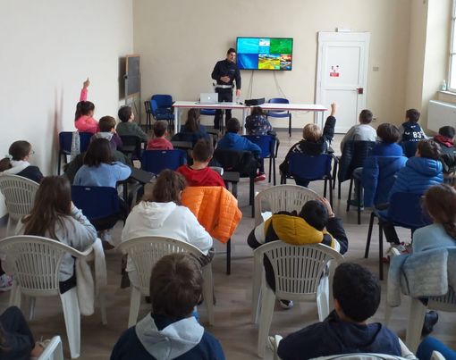 Un momento di uno degli incontri