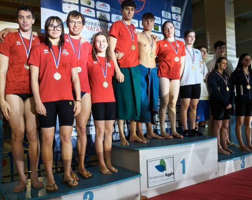 Nuoto, la ValleBelbo Sport trionfa al meeting internazionale di Annemasse