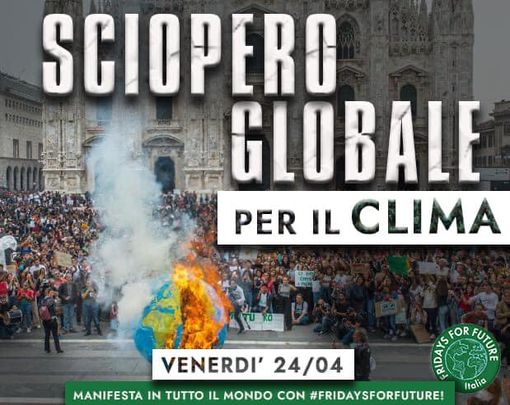 &quot;We are unstoppable, another world is possible!&quot;: il 24 aprile ad Asti il quinto sciopero globale per il clima