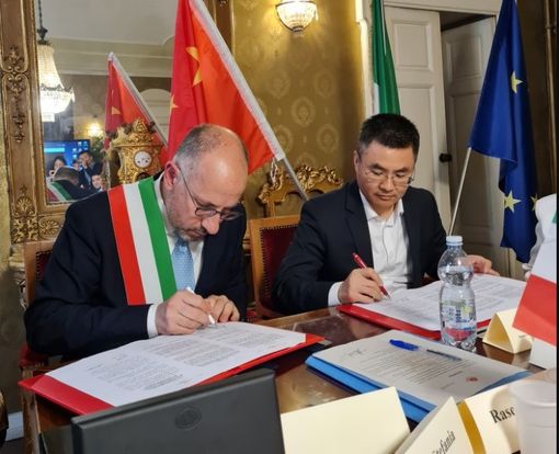 Il momento della sottoscrizione della lettera di comuni intenti Il momento della sottoscrizione della lettera di comuni intenti