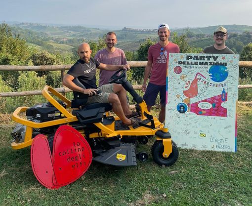 Il trattorino donato Il trattorino donato