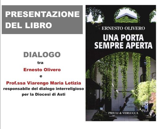 Presentazione astigiana per il nuovo libro di Ernesto Olivero Presentazione astigiana per il nuovo libro di Ernesto Olivero