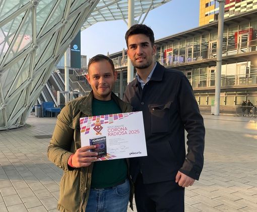 Nell'immagine Antonio di Leo, chef del ristorante, insieme al sommelier Andrea Pagliano