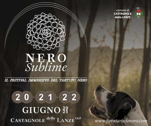 Castagnole delle Lanze ospita la prima Fiera del Tartufo Nero Estivo della provincia di Asti: nasce “Nero Sublime”