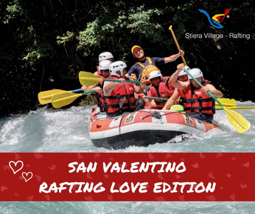 Per San Valentino regala un'avventura indimenticabile allo Stura River Village & Rafting Per San Valentino regala un'avventura indimenticabile allo Stura River Village & Rafting