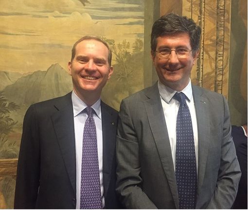 Giansanti con Brondelli