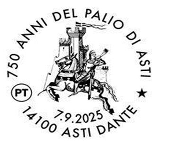 Poste Italiane celebra il Palio di Asti con un annullo da collezione