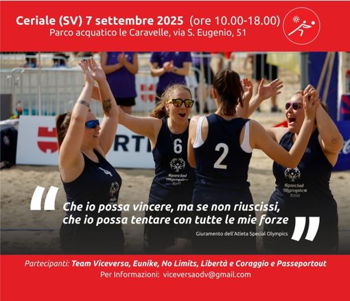 Al Parco Caravelle torneo Beach Volley Special Olympics Al Parco Caravelle torneo Beach Volley Special Olympics