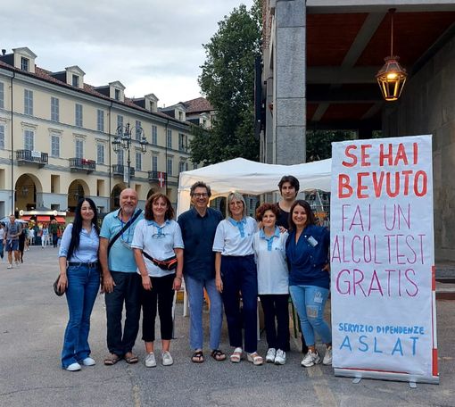 la postazione allestita lo scorso anno durante il Festival delle Sagre