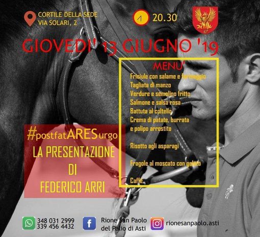 Mondo paliofilo: settimana ricca di eventi per il Rione San Paolo