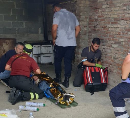 Castelnuovo Don Bosco: Teresio sta bene. Era riverso tra i rovi a 500 metri in linea d'aria da casa Castelnuovo Don Bosco: Teresio sta bene. Era riverso tra i rovi a 500 metri in linea d'aria da casa