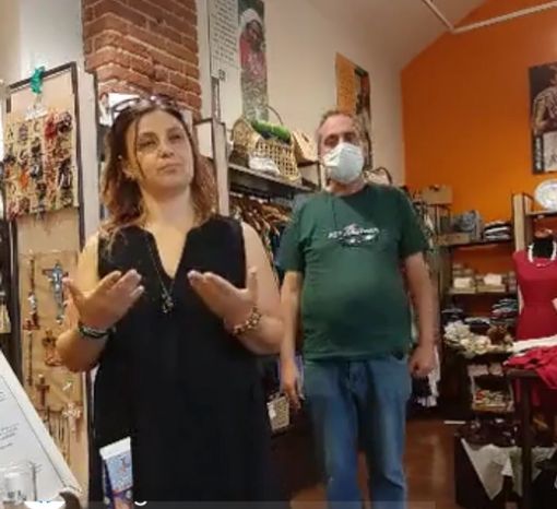 Il frame di uno dei video