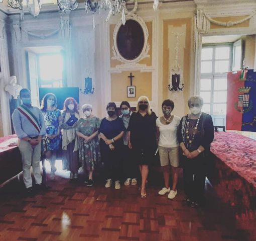 Delegazioni dei Cif di Asti alla mostra Le Madri della Repubblica a San Damiano