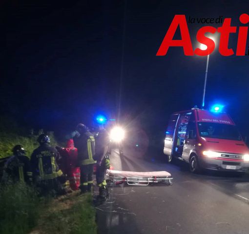 Scontro notturno nel tratto tra Palucco e Vaglierano: uno dei coinvolti era in stato di ebbrezza