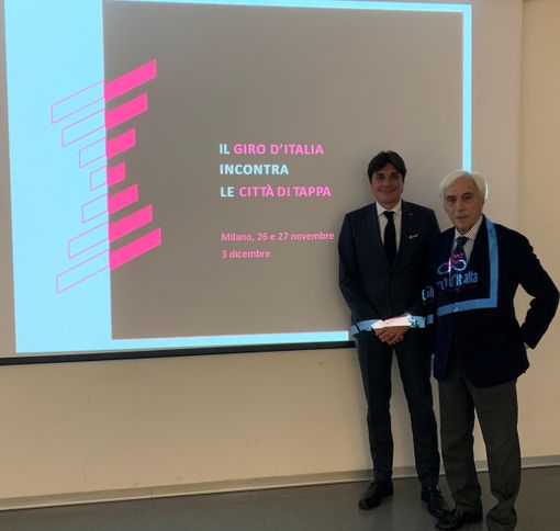 Incontro milanese, presso la sede di RCS MediaGroup, per definire le fasi di avvicinamento al Giro d’Italia 2020 Incontro milanese, presso la sede di RCS MediaGroup, per definire le fasi di avvicinamento al Giro d’Italia 2020