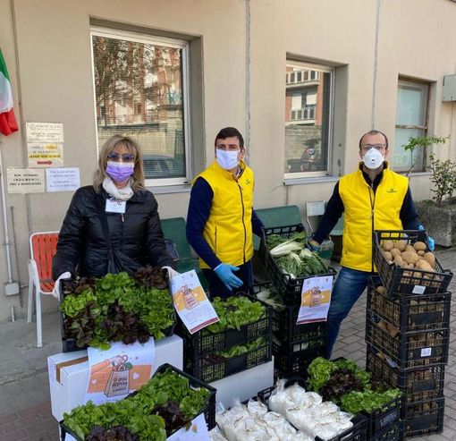 Coldiretti Asti ha effettuato la seconda consegna della “Spesa Sospesa” alla mensa sociale di Asti