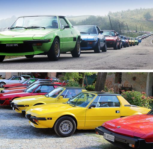Nell'Astigiano il Raduno nazionale Fiat X1/9 Nell'Astigiano il Raduno nazionale Fiat X1/9