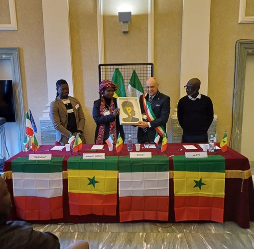 La sindaca di Golf Sud, il municipio più popoloso di Dakar, in visita ad Asti