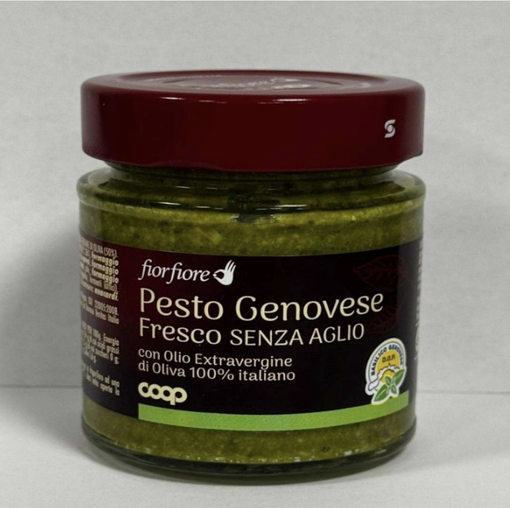 Avviso ai consumatori: richiamo precauzionale per il pesto Fior Fiore Coop