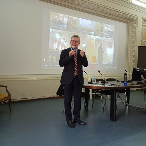 Uno degli eventi con il prof. Barbero