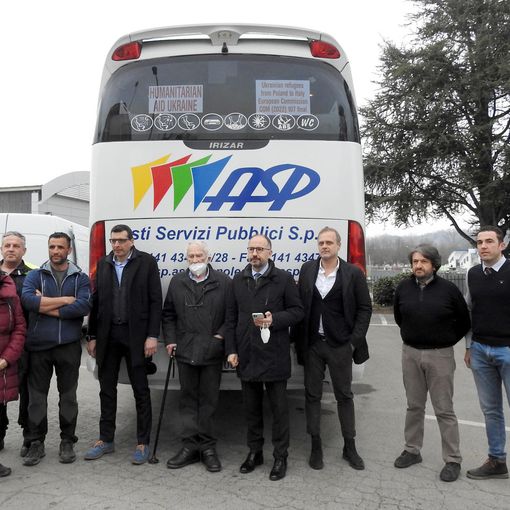 Si è concluso il viaggio del bus di Asp che ha portato in Italia trenta donne e bambini ucraini