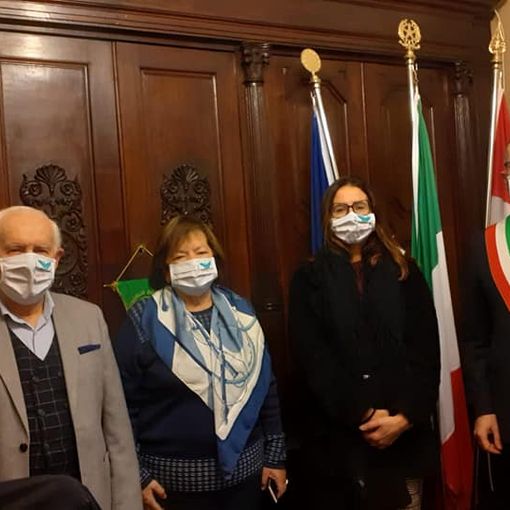 Ricevuta dall'Amministrazione in Municipio l'associazione Con Te OdV