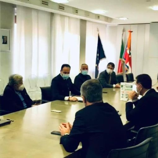Incontro tra il presidente Cirio, il vicepresidente Carosso e i presidenti delle Camere di Commercio piemontesi