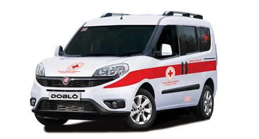 Mezzo per disabili Croce Rossa